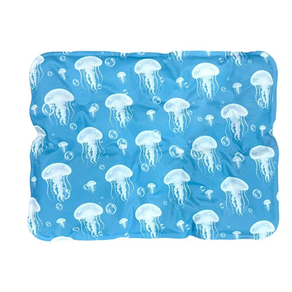 Pet Ice Pad, Summer Dog Cooling Mat, Cat Cooling Sleep Pad, Waterproof Bite-Resistant, Leak-Proof, Heat Relief Pad